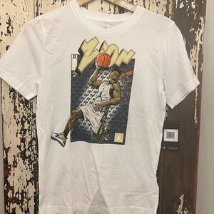 NWT Zion Williamson Air Jordan Nike Boys size Large 12-13 yrs old